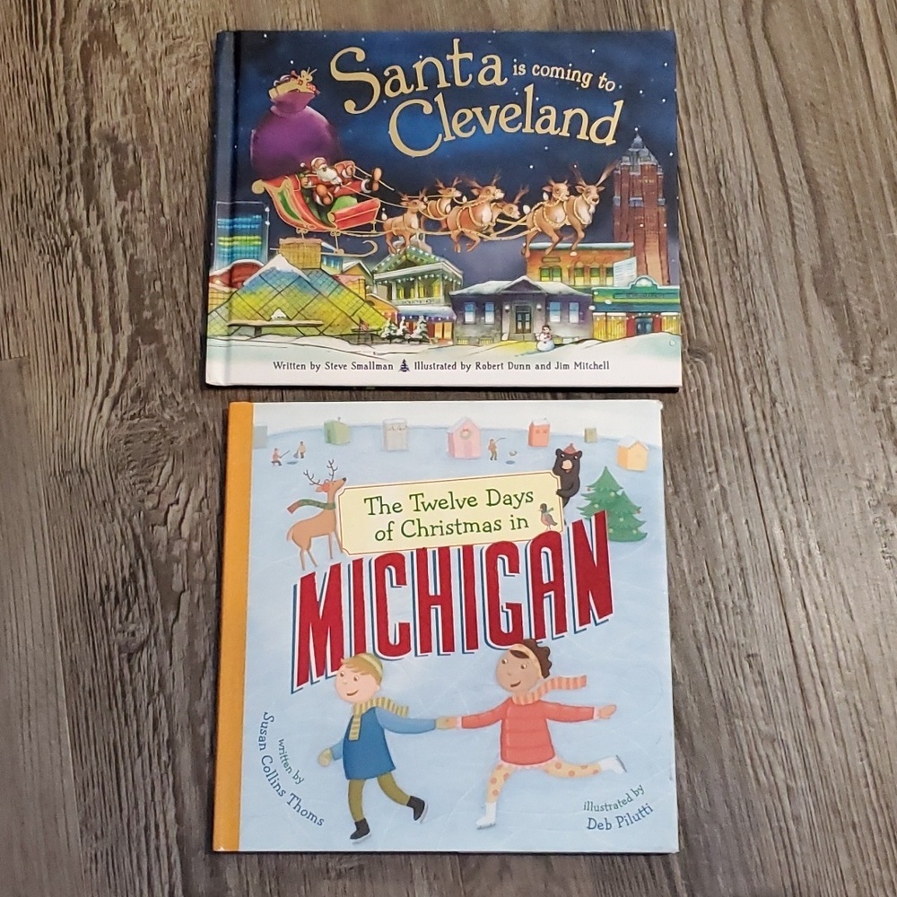 Set of 2 Christmas Books